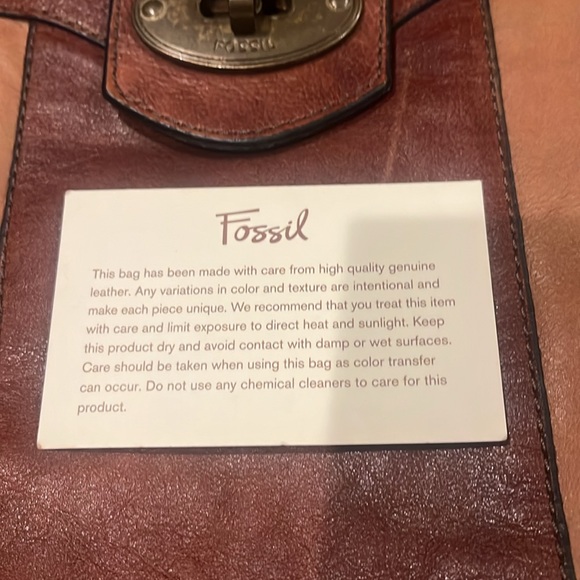 Fossil Vintage Reissue Weekender Tote - Picture 7 of 7